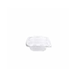 Tamper Evident Container RPET 8oz 128x299x41mm